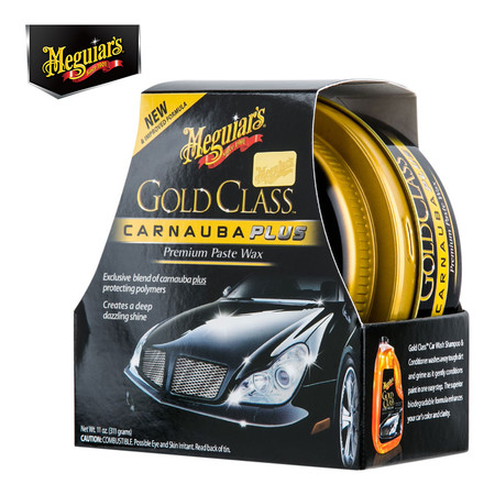 MEGUIAR'S GOLD CLASS Carnauba Plus CAR WAX (Paste) - 311 กรัม (G-7014)
