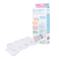 NANNY ภาชนะเก็บอาหารเสริม Baby Food Freezer Tray - 4 oz. x 2 ชุด