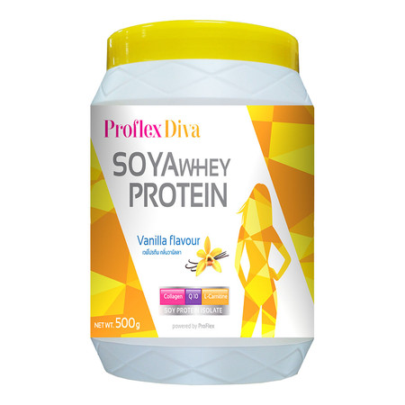 PROFLEX Diva SOYA WHEY PROTEIN Vanilla - 500 g
