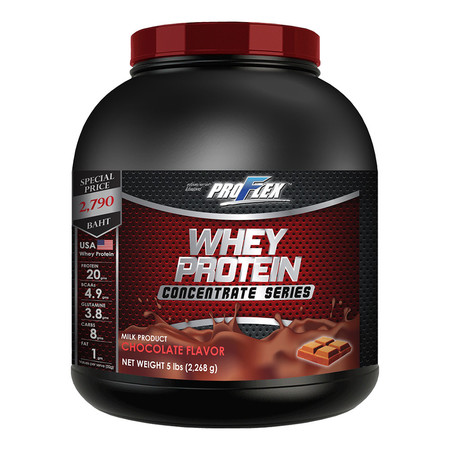 PROFLEX WHEY PROTEIN Concentrate Chocolate - 5 lbs