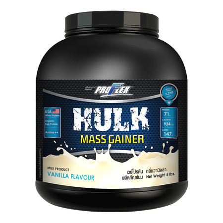 PROFLEX WHEY PROTEIN HULK Mass Gainer Vanilla - 5 lbs