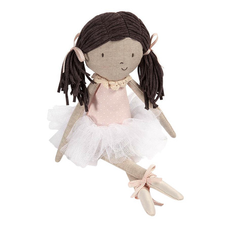 Mamas & Papas ตุ๊กตาเด็กผู้หญิงในชุดบัลเลต์ My First Ballerina Doll