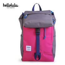 HELLOLULU กระเป๋าเป้ รุ่น BC-H50110-08 Sutton All-Day Ruckpack - สี Dark Grey / Pink