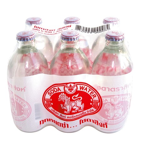 สิงห์ โซดา วันเวย์ ขนาด 325 มล. แพ็คละ 6 ชิ้น