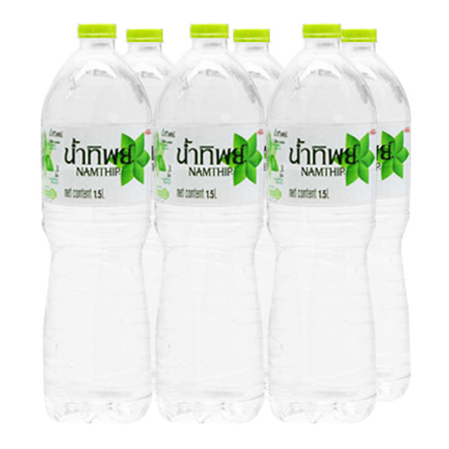 น ำท พย 1 500 มล x 6 ขวด wemall