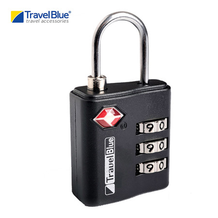 Travel Blue - แม่กุญแจระบบ Password รุ่น TSA Combi 036