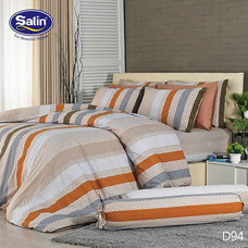 Satin ผ้านวม + ผ้าปูที่นอน ลาย D94 5 ฟุต