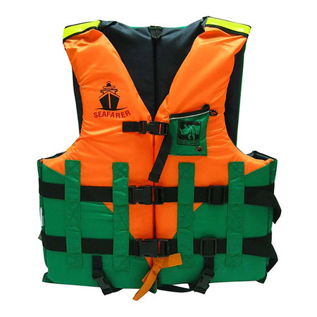 ชูชีพ Size L รุ่น Seafarer รหัส 404-778 สีเขียว-ส้ม