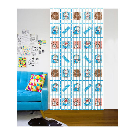 WSP มู่ลี่ประตูลาย DORAEMON TK-47/DO-015 ขนาด 80 x 200 ซม.