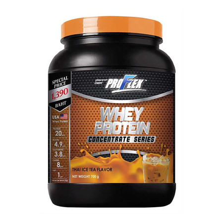 ProFlex Concentrate Thai Tea Whey Protein Thai Tea flavour จำนวน 700 ก.