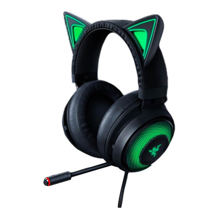 Razer หูฟังเกม Kraken Kitty Black