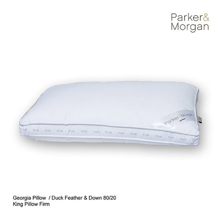 Parker & Morgan Georgia Duck Feather & Down 80/20 Pillow King ไซส์