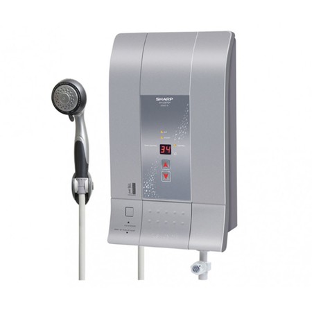 Sharp เครื่องทำน้ำอุ่นดิจิตอล 3500 วัตต์ รุ่น WH-237DP