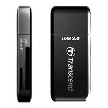 Transcend อุปกรณ์อ่านการ์ด Card Readers RDF5 Black