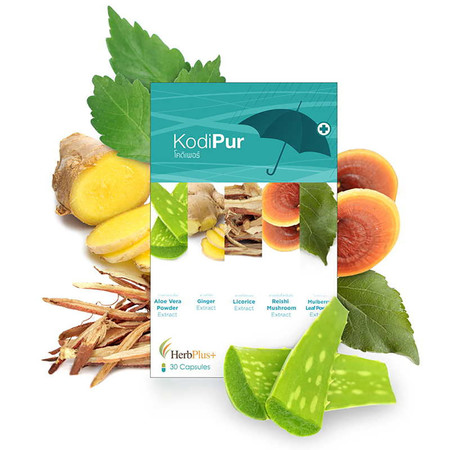 Herb Plus Kodipur (โคดิเพอร์) อาหารเสริมสกัดจากสมุนไพร 6 ชนิด 30 แคปซูล