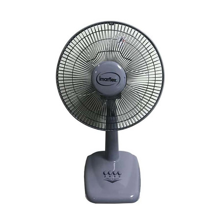 Imarflex พัดลมตั้งโต๊ะขนาด 12 นิ้ว รุ่น IF-962 เทา