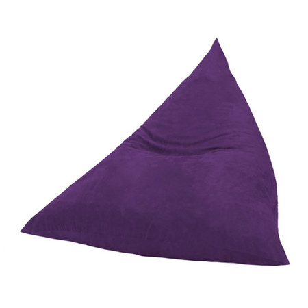 Your Style BeanBag สามเหลี่ยมผ้ากำมะหยี่ Purple