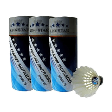 Thai Sports Shuttlecock King Star 5 star 3 ชิ้น จำนวน 3 แพ็ก
