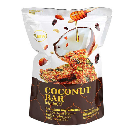 โคโคนัทบาร์ (แผ่นธัญญพืชกรอบ) 100 g.