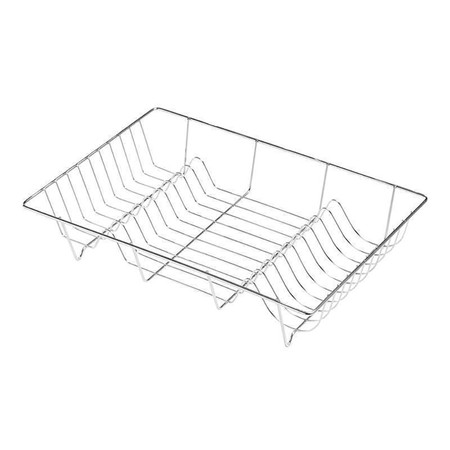 ชั้นคว่ำจาน RC-111 ขนาด 48x32x9 ซม. Silver