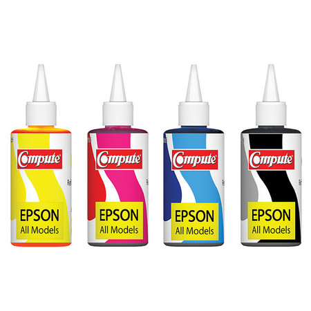 Compute หมึกเติม รุ่น แพ็ก 4 Colour For Epson