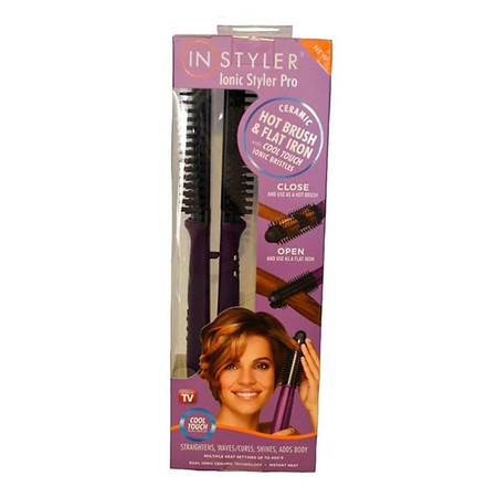 InStyler Lonic Styler Pro เครื่องม้วน&หนีบผม 4 in 1 สีม่วง