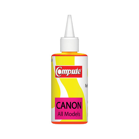 Compute หมึกเติม รุ่น Canon 120CC Yellow