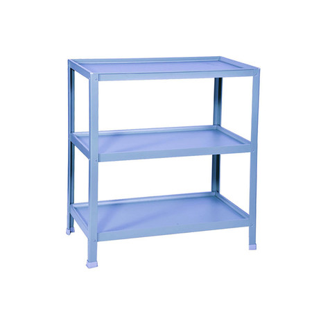SANKI ชั้นวางเคลือบสีใหญ่ 3 ชั้น ไม่มีล้อ LightBlue
