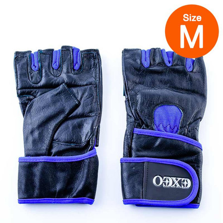 Thai Sports ถุงมือยกน้ำหนัก หนัง CG-17053 ROYAL BLUE/BLACK