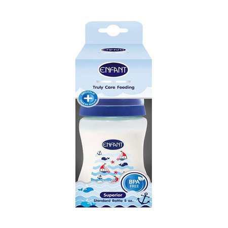 Enfant ขวดนม STANDARD BOTTLE ขนาด 5 ออนซ์ กรมท่า
