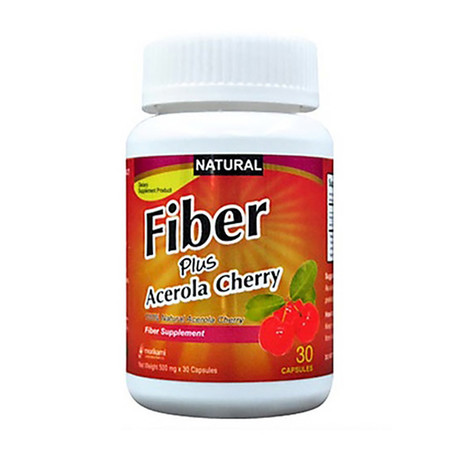Morikami Fiber Plus Acerola Cherry (โมริคามิ) ช่วยทำให้การทำงานของลำไส้