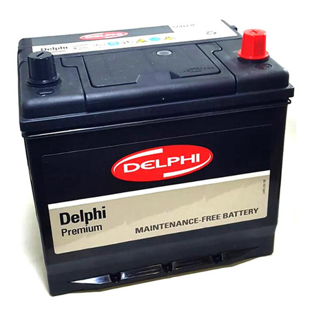 DELPHI แบตเตอรี่ สีดำ รุ่น 55D23L-SMF