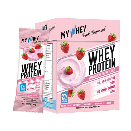 My Whey Pink Diamond Strawberry Yogurt 490 g