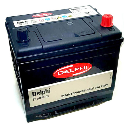 DELPHI แบตเตอรี่ สีดำ รุ่น 70D23L-SMF