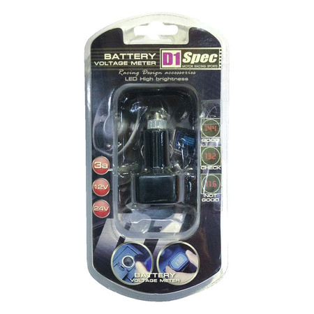 D1-Meter Battery Meter เครื่องวัดระดับแบตเตอรี่
