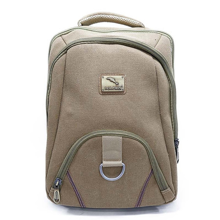 Dolphin bag กระเป๋าเป้ A3019 สีตาล