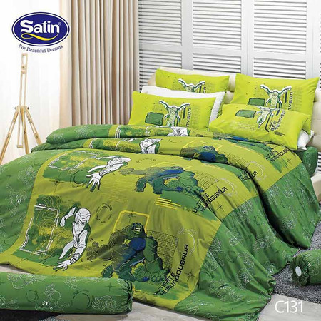 Satin Junior ผ้าปูที่นอน ลาย C131 5 ฟุต