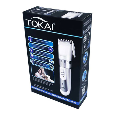 ปัตตาเลี่ยนไร้สาย Tokai รุ่น KM-9020 ใบมีดอัลลอยด์ไททาเนี่ยม สีขาว