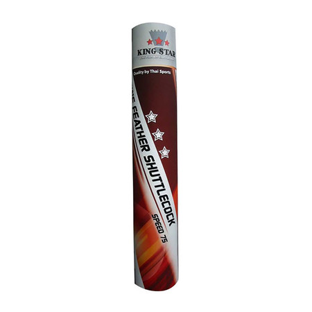 Thai Sports Shuttlecock King Star 3 star 12 ชิ้น
