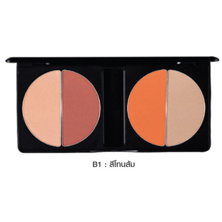 MTI Blush On Palette Sign Collection 22 ก. #B1 สีโทนส้ม