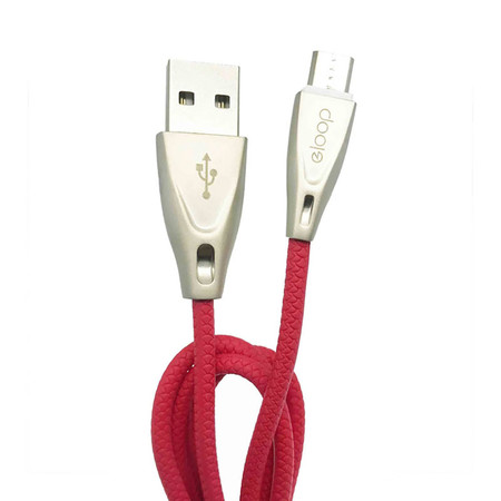 Eloop Charger Cable Micro USB S12 Red