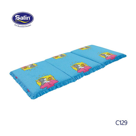 Satin Junior ที่นอน 3 ตอน ขนาด 3 x 6.5 ฟุต ลาย C129