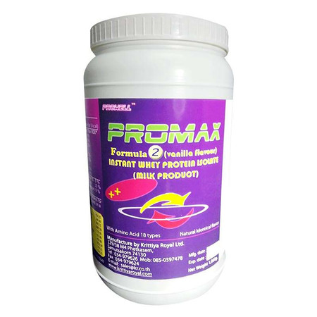 ProMAX Whey Protein formula 2 vanilla flavour จำนวน 1,000 ก.