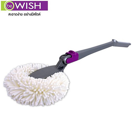 Be Wish แปรงล้างสุขภัณฑ์หัวปรับอีวีเอ 90 องศา