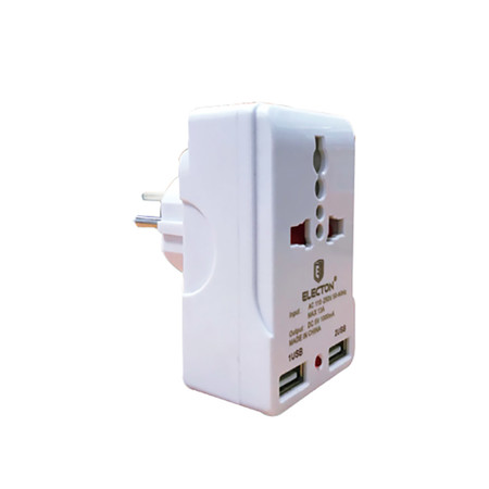 ELECTON ปลั๊กเดินทางทั่วโลก 150 ประเทศ 4 USB รุ่น TK-823 USB