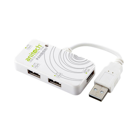 Anitech 4Ports USB Hub B299 White