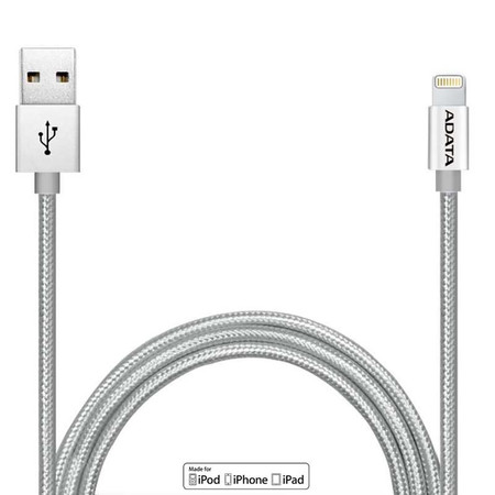 ADATA Lightning Cable Aluminum (Silver)
