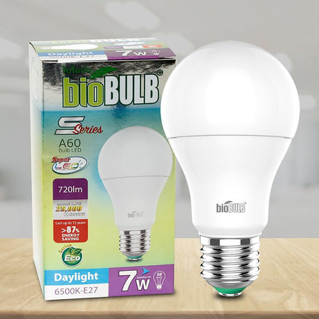 Bio Bulb LED S-Series ขั้ว E27-7 วัตต์ แสงเดย์ไลท์