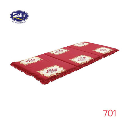 Satin ที่นอน 3 ตอน ขนาด 3 x 6.5 ฟุต ลาย 701