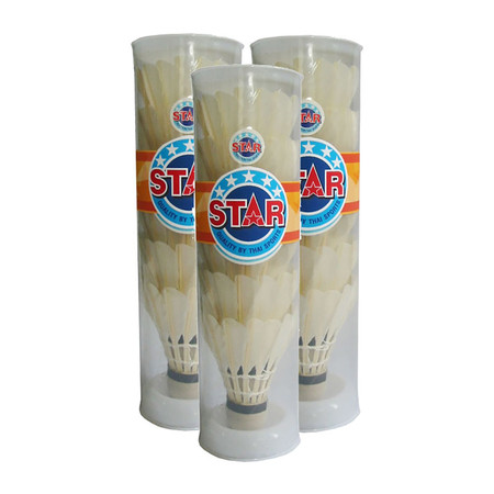 Thai Sports Shuttlecock Star YL06 6 ชิ้น จำนวน 3 แพ็ก